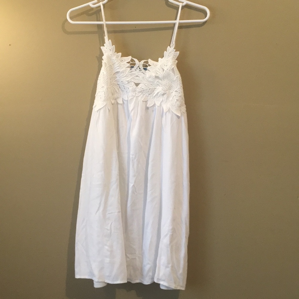 Willy Jay’s white dress